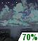 Wednesday Night: Showers likely and possibly a thunderstorm before 7pm, then a chance of showers and thunderstorms between 7pm and 8pm, then showers likely and possibly a thunderstorm after 8pm.  Partly cloudy, with a low around 79. East wind 11 to 14 mph.  Chance of precipitation is 70%.