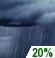 Saturday Night: A slight chance of showers, with thunderstorms also possible after 1am.  Mostly cloudy, with a low around 73. Breezy, with an east wind 15 to 17 mph, with gusts as high as 23 mph.  Chance of precipitation is 20%.