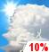 Thursday: A 10 percent chance of showers and thunderstorms before 7am.  Partly sunny, with a high near 75. Breezy, with a north wind around 17 mph, with gusts as high as 22 mph. 